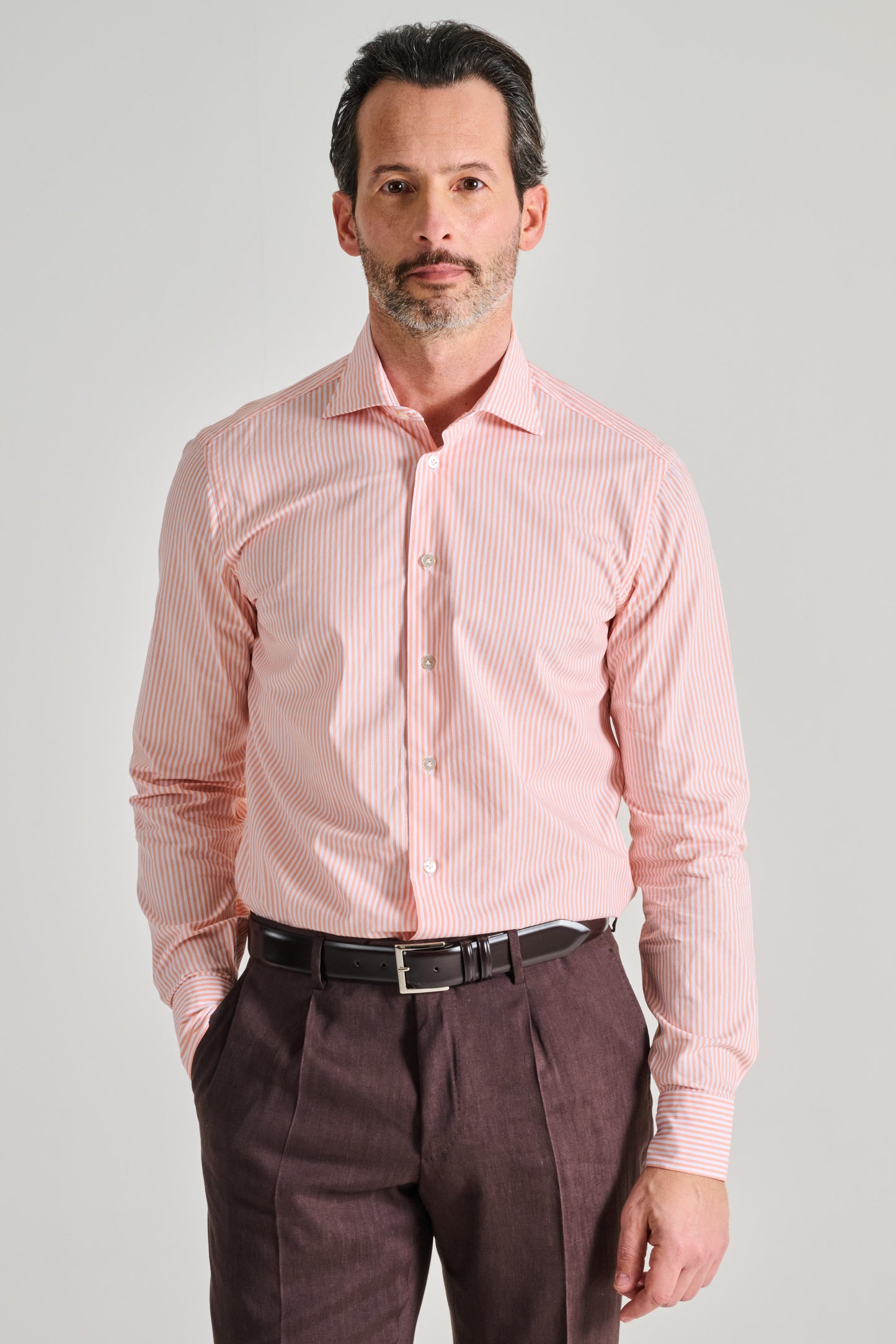  Borriello Shirt Salmon Fabric Salmone Uomo - 1