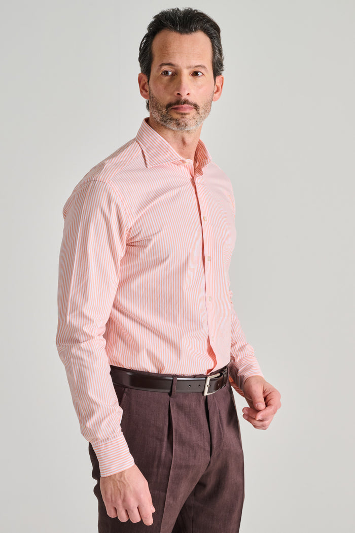 Borriello Shirt Salmon Fabric-2