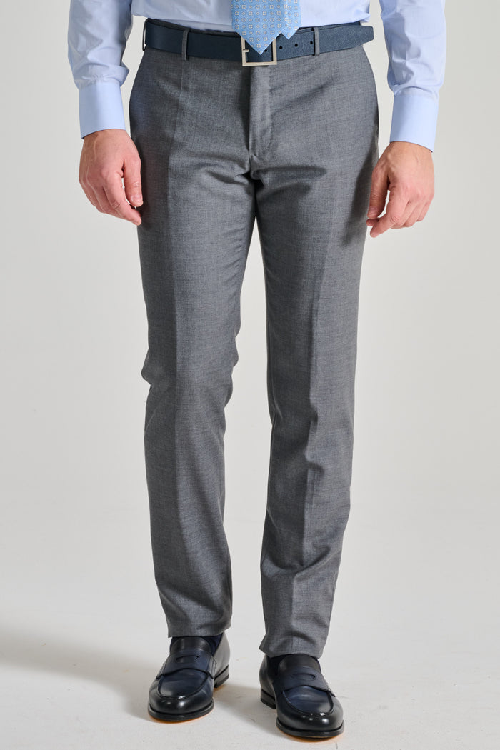 Incotex Pantalone Grigio Uomo