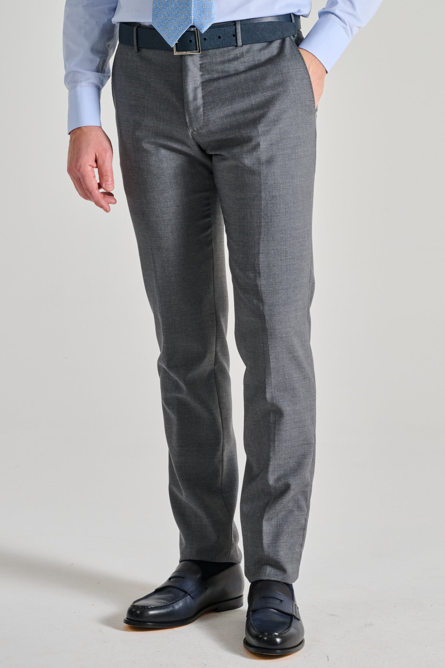  Incotex Pantalone Grigio Grigio Uomo - 2