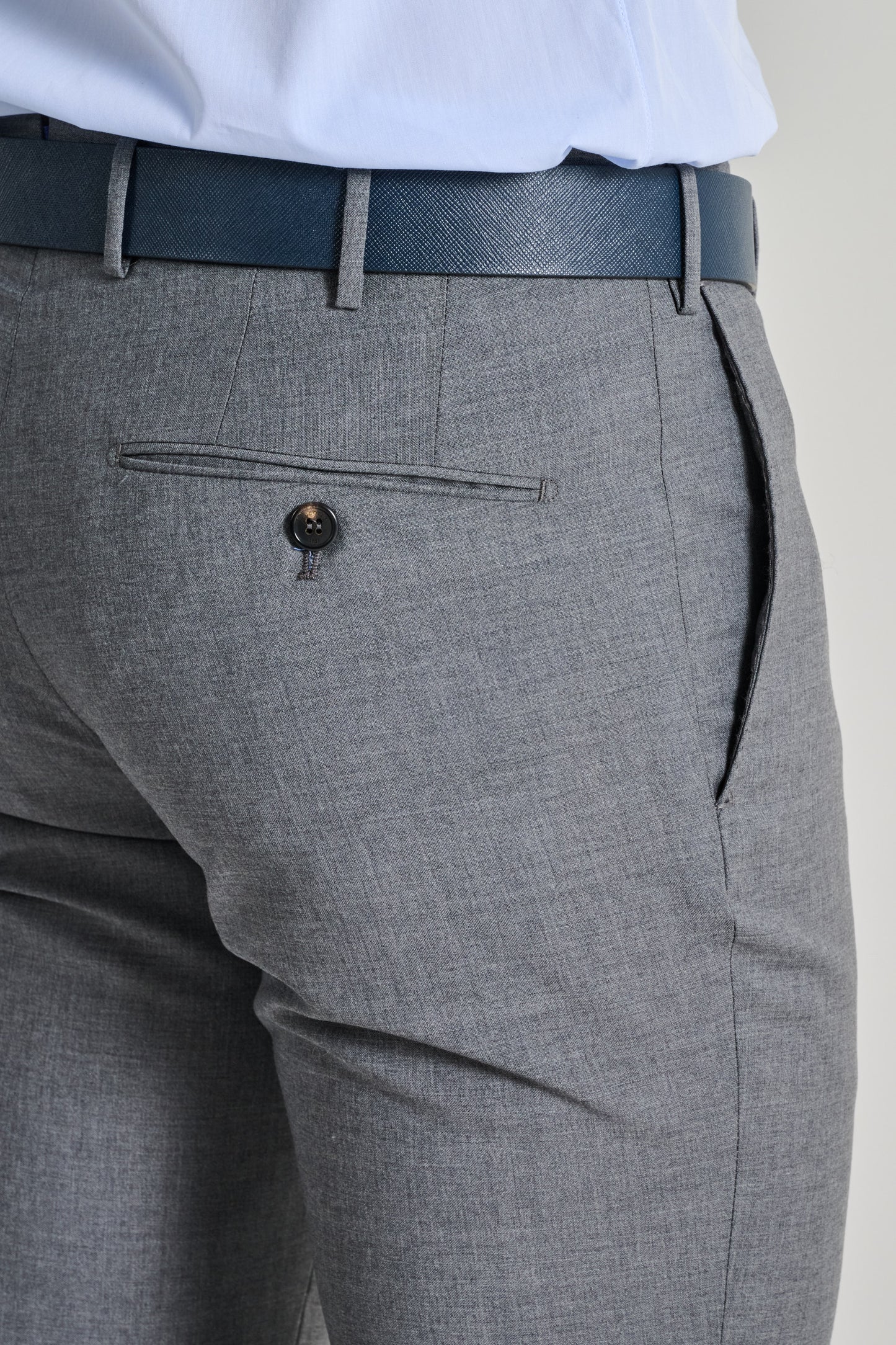  Incotex Pantalone Grigio Grigio Uomo - 4