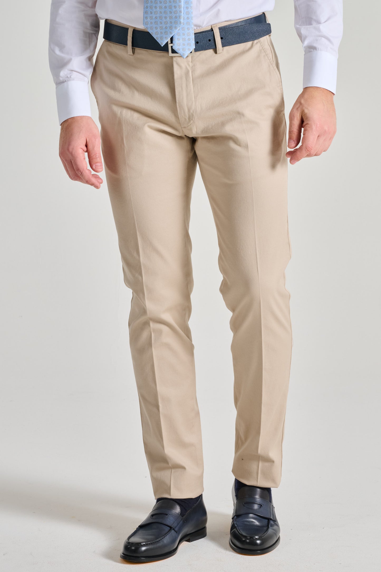  Incotex Pantalone Beige Beige Uomo - 2