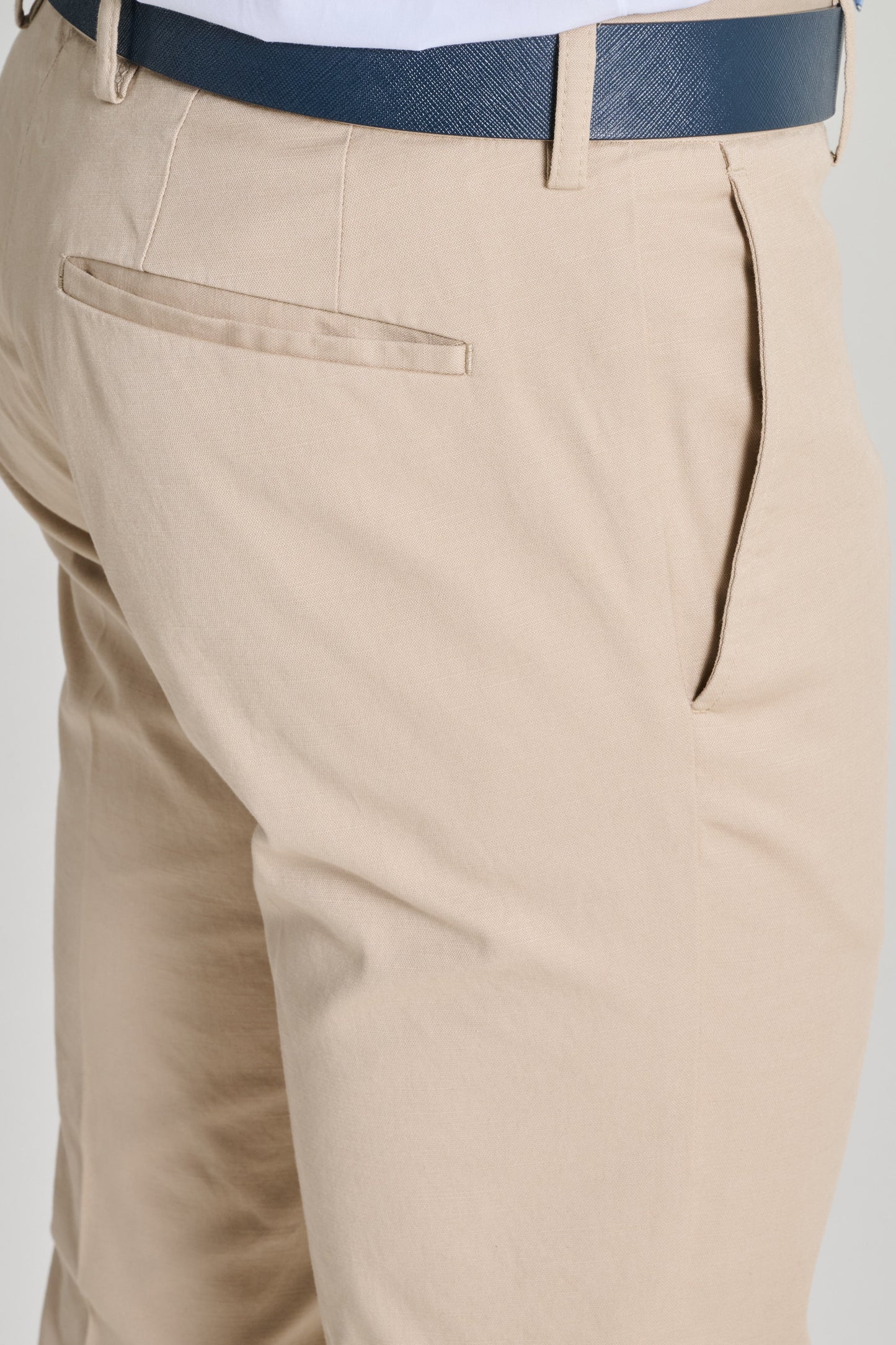  Incotex Pantalone Beige Beige Uomo - 4