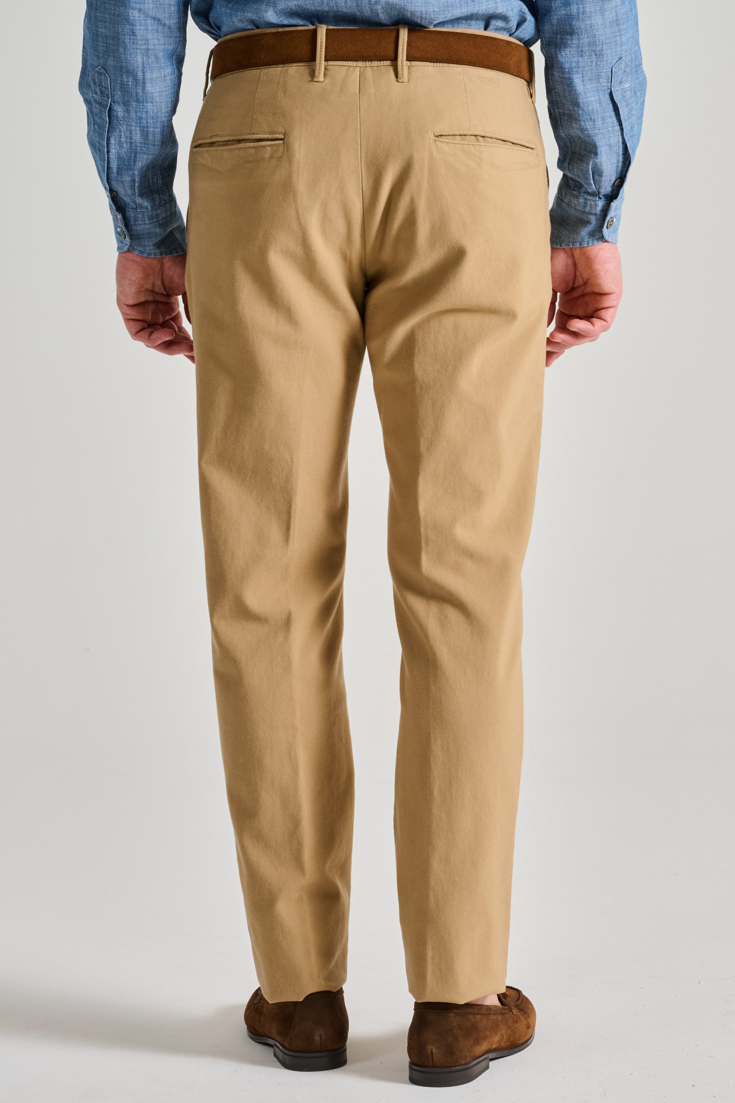  Incotex Slacks Pantalone Beige Uomo - 2