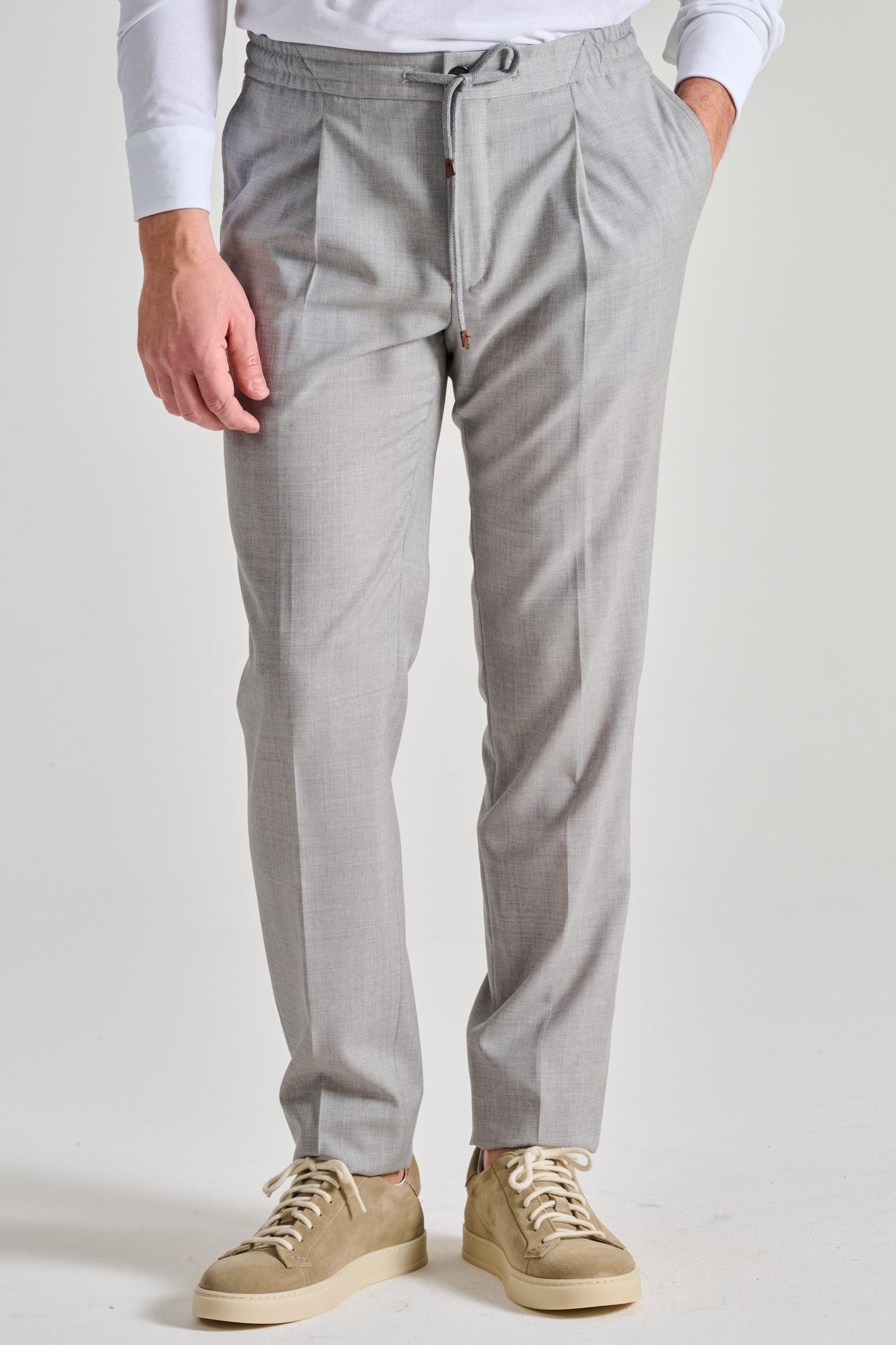  Incotex Pantalone Grigio Grigio Uomo - 1