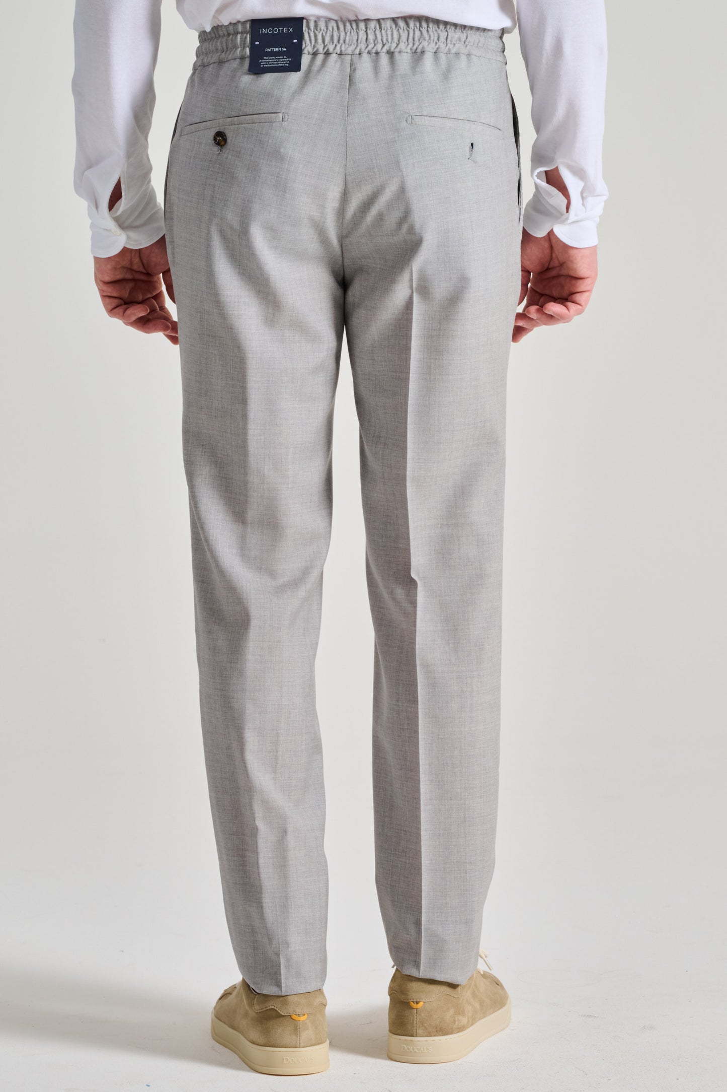  Incotex Pantalone Grigio Grigio Uomo - 2