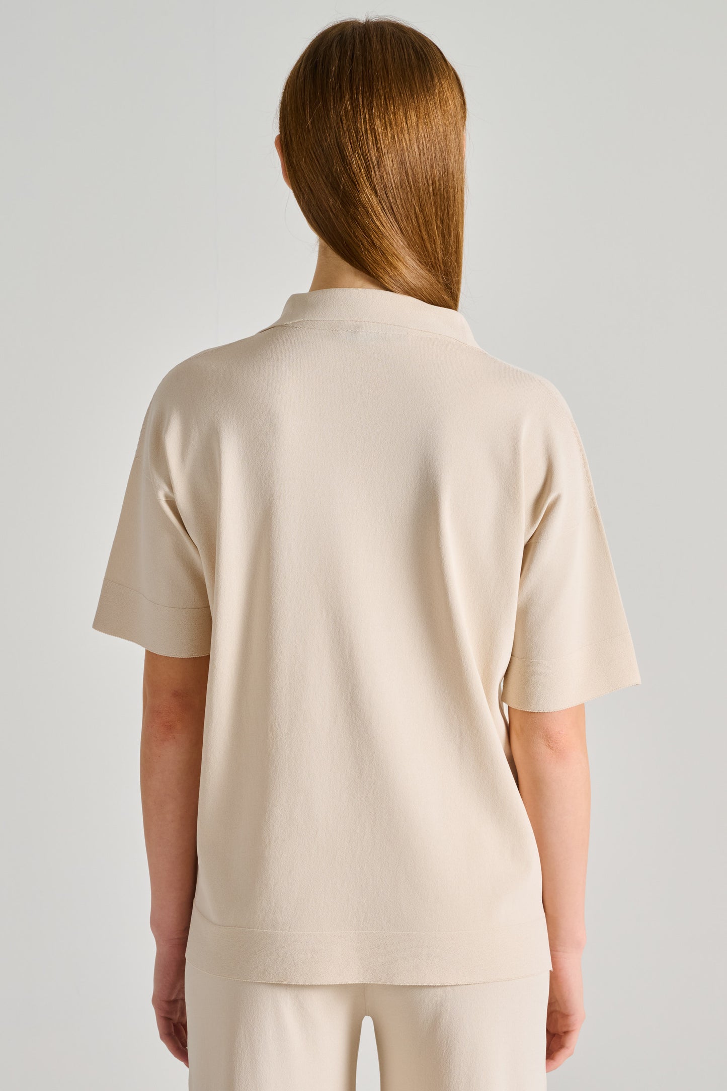  D.exterior Polo Beige Beige Donna - 2