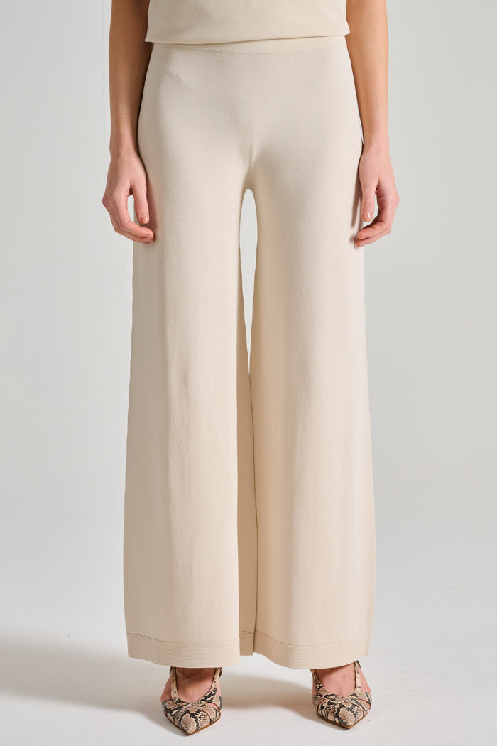 D.exterior Beige Trousers