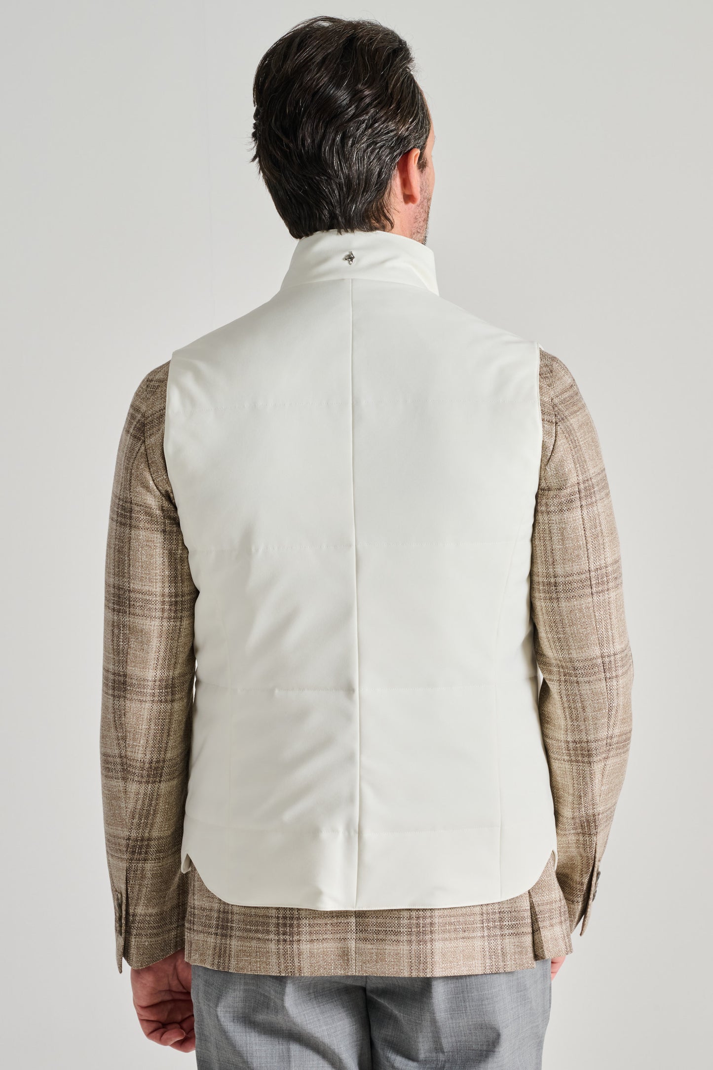  Montecore Gilet Imbottito Piuma Beige Beige Uomo - 3