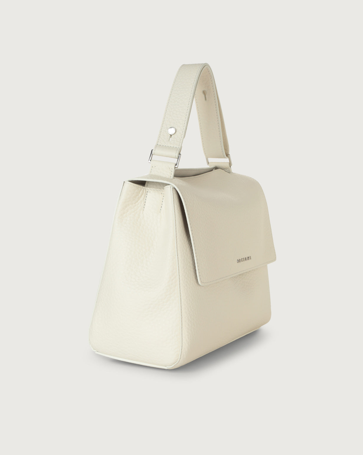  Orciani Borsa Sveva Soft Media Bianco Bianco Donna - 3