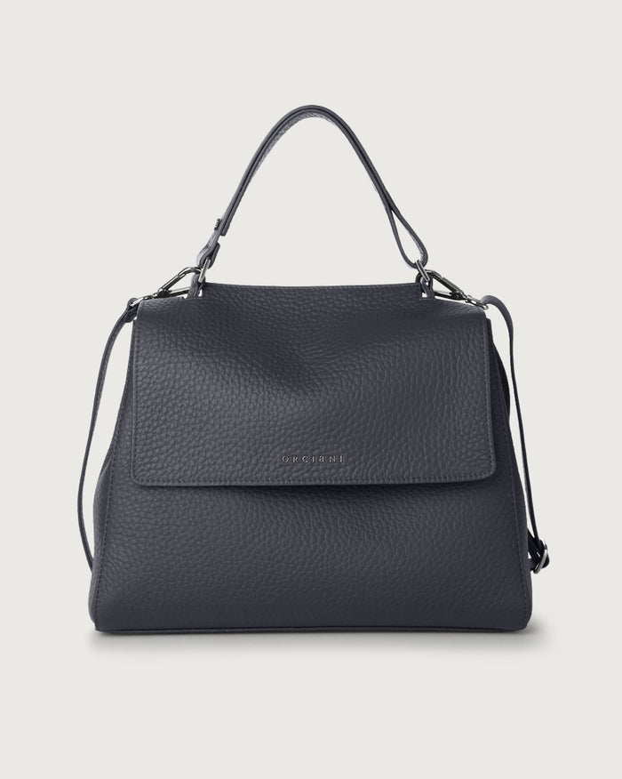 Orciani Borsa Sveva Soft Media Blu Donna-2