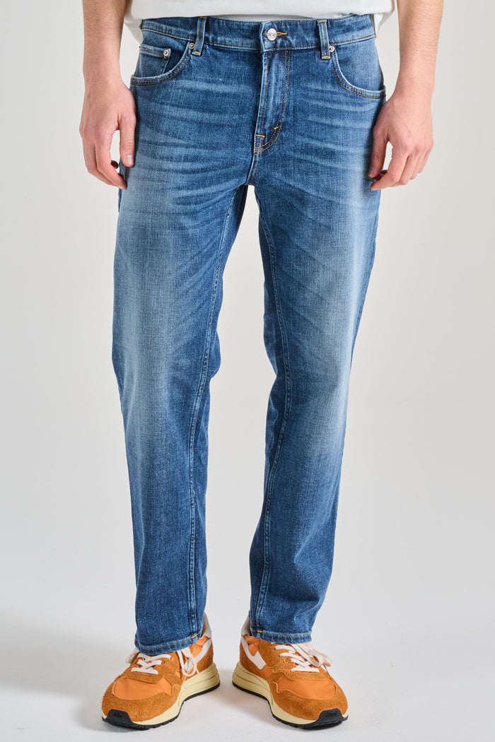 Department 5 Jeans Talk Regular Crop Blu Uomo