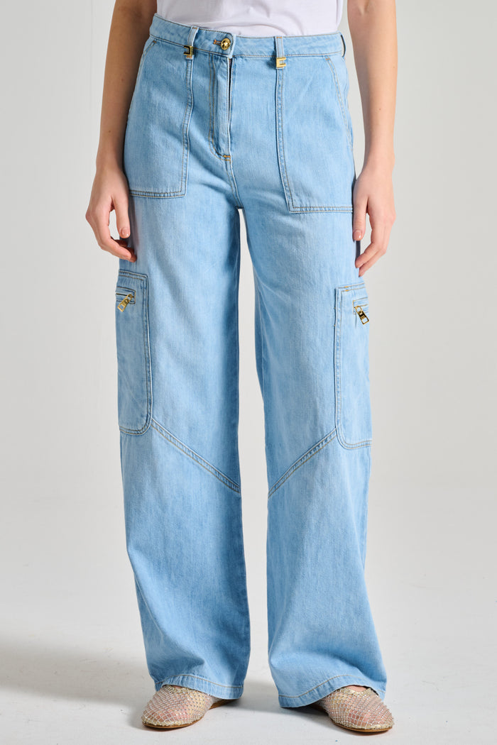 Elisabetta Franchi Jeans Blu Donna