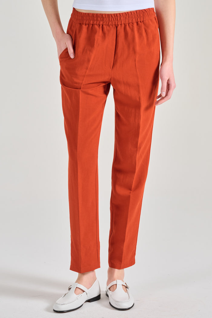 8 Pm Pantalone Nobu-b Rosso Donna