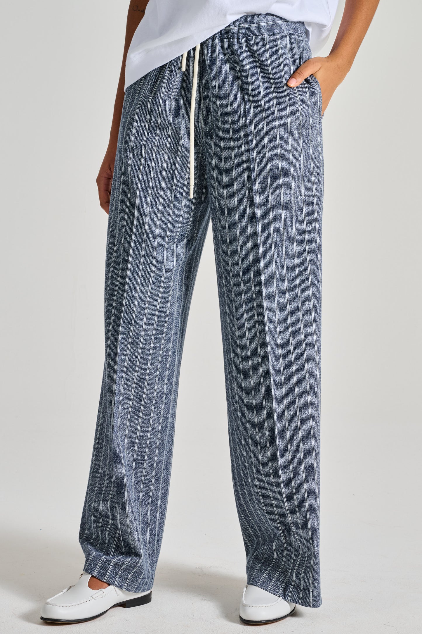  Circolo 1901 Drawstring Trousers Blue Blu Donna - 2