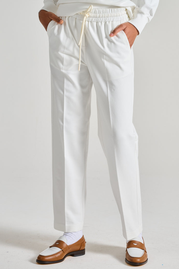 Circolo 1901 Pantaloni Felpa Bianco