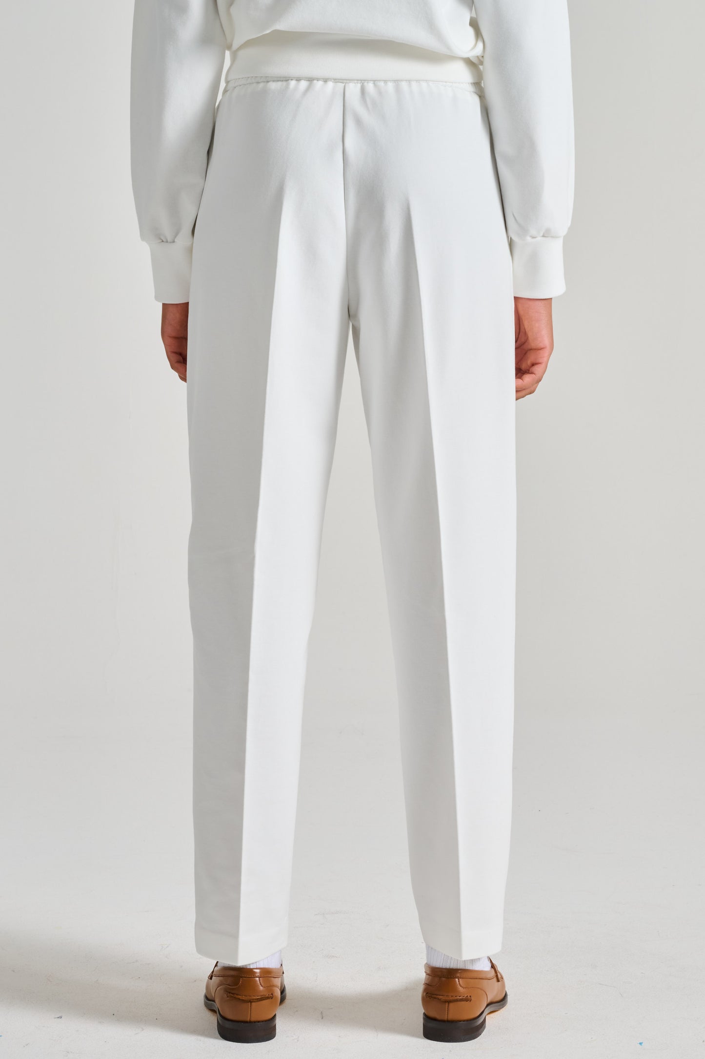  Circolo 1901 Sweatpants White Bianco Donna - 4