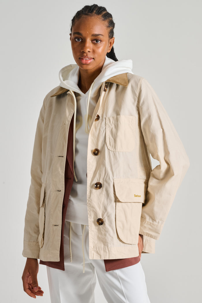  Barbour Averie Waterproof Jacket Beige Beige Donna - 3