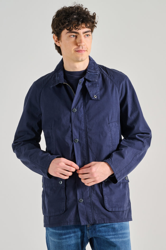 Barbour Ashby Casual Blu Uomo-2