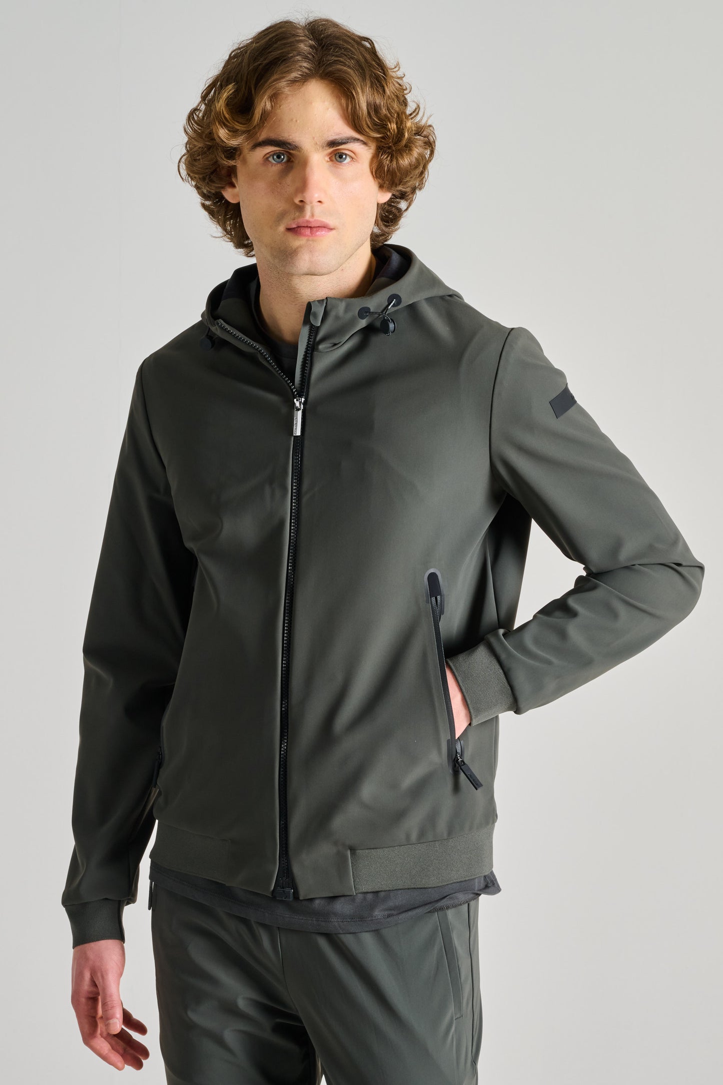  Rrd Surflex Hood Jacket Verde Verde Uomo - 2