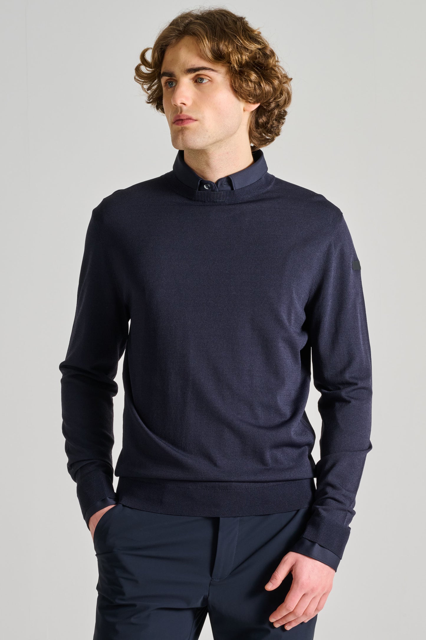  Rrd Maxell Roud Knit Blu Blu Uomo - 2