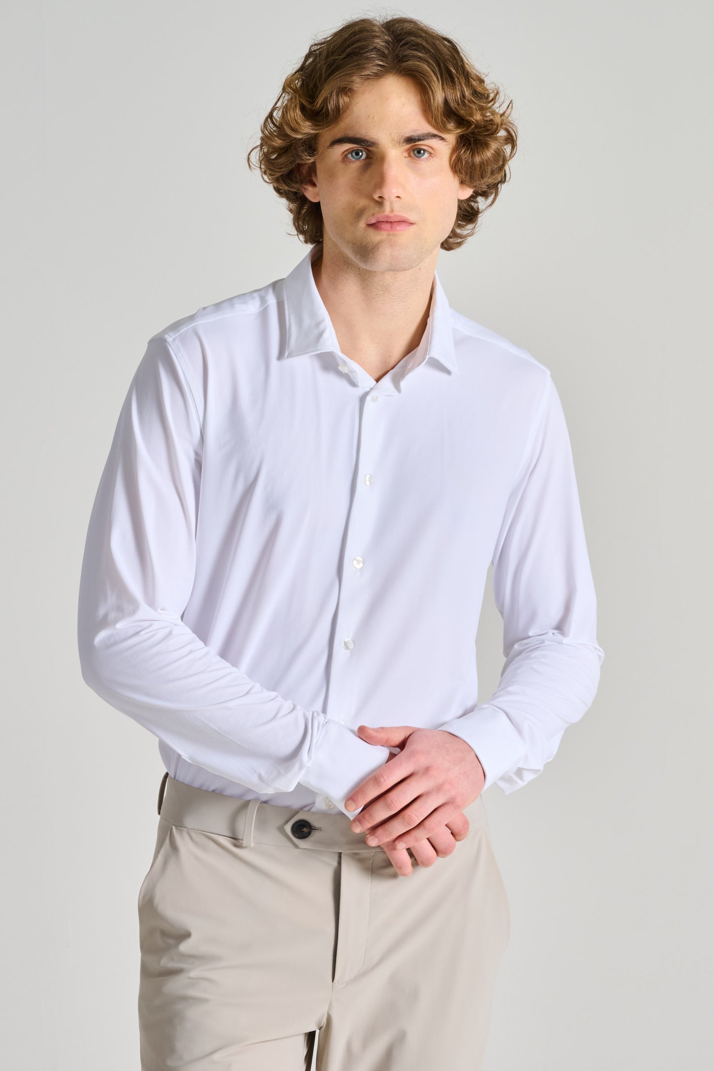  Rrd Oxford Open Shirt Bianco Bianco Uomo - 3