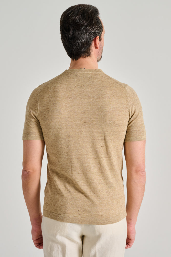  Mauro Ottaviani T-shirt Mm Tubolari Beige Beige Uomo - 3