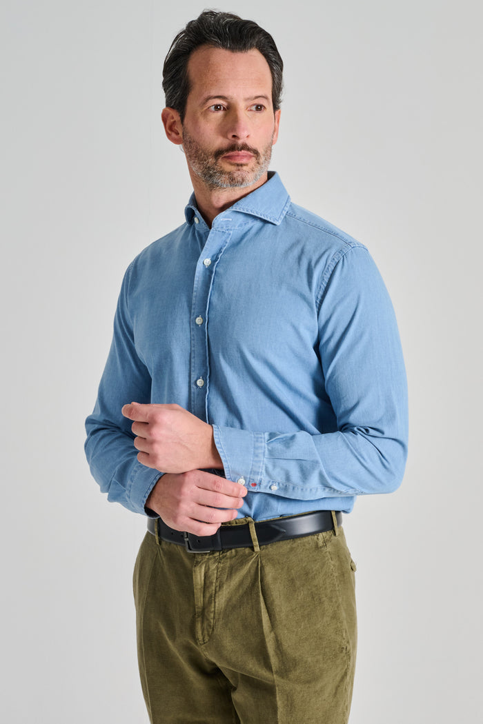 Bolzonella 1934 Camicia Denim Blu