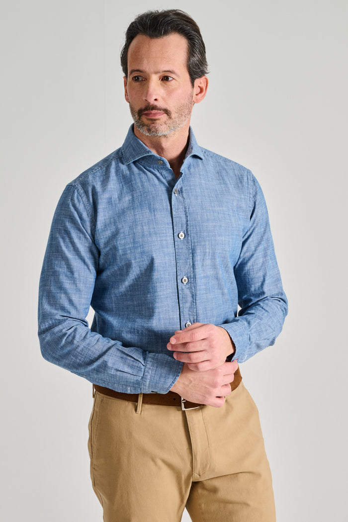 Bolzonella 1934 Camicia Denim Blu