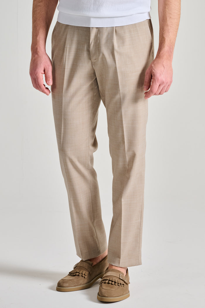 Devore Tecnowool Trousers Beige-2