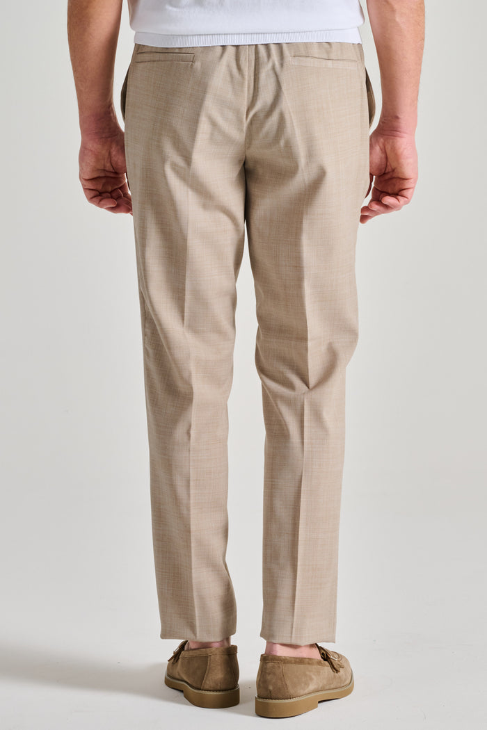  Devore Tecnowool Trousers Beige Beige Uomo - 3