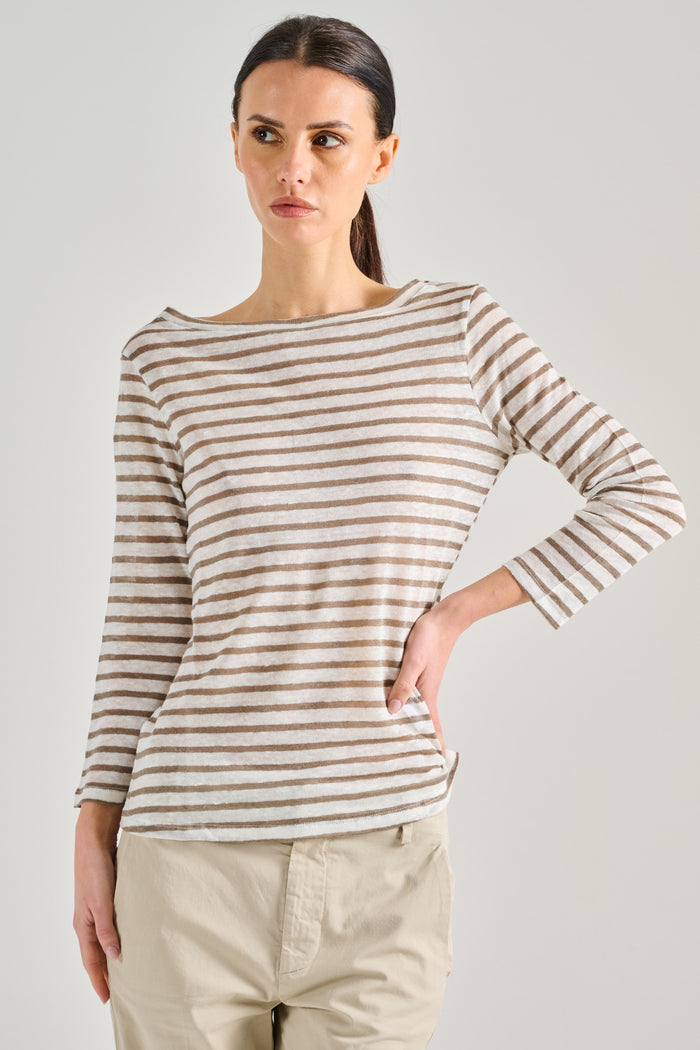 Purotatto T-shirt Beige Donna