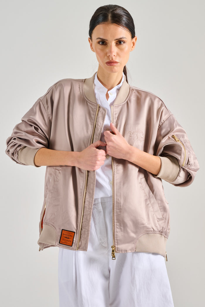 Bombers-w Giubbino Beige Donna-2