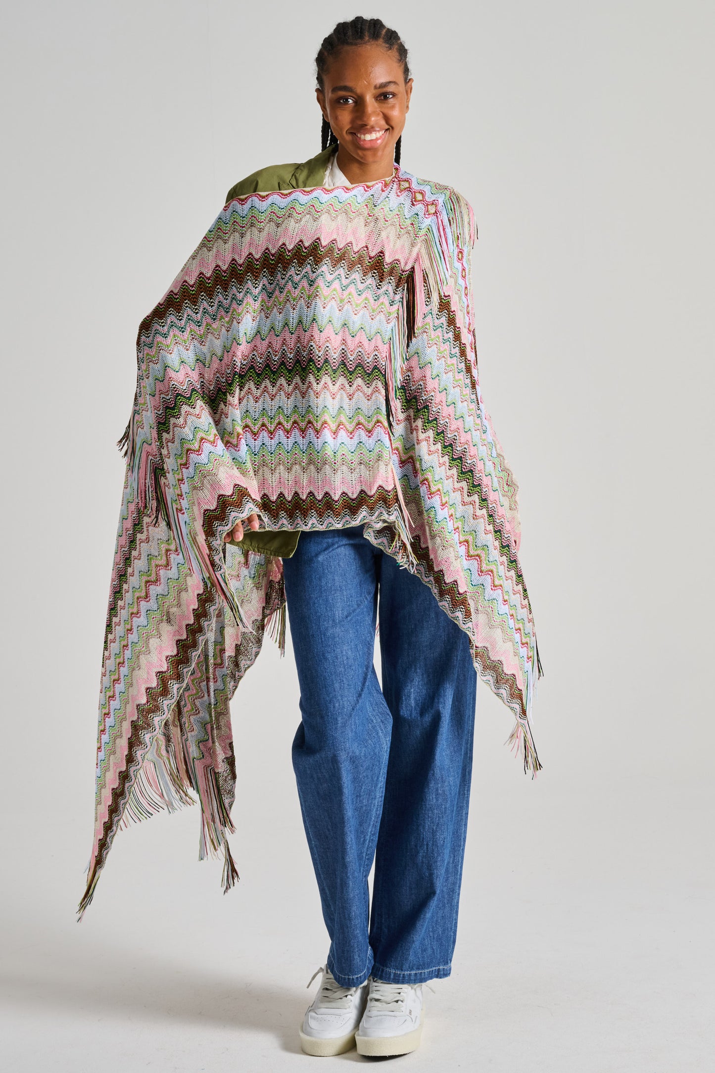  Missoni Poncho Multicolore Donna - 2