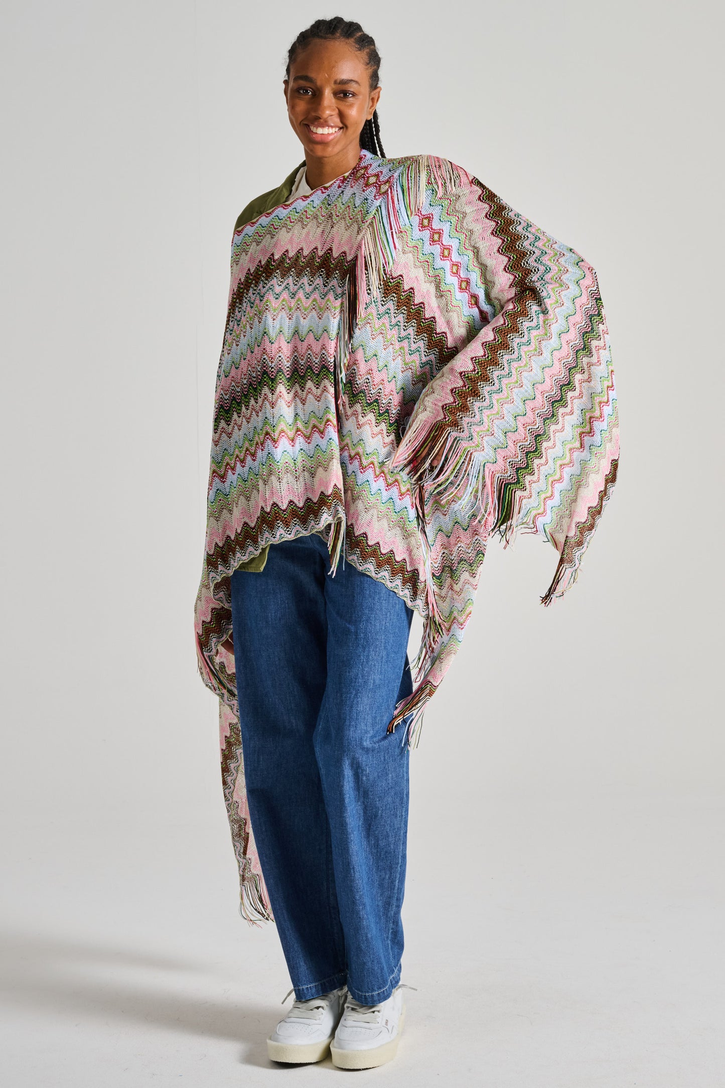  Missoni Poncho Multicolore Donna - 3