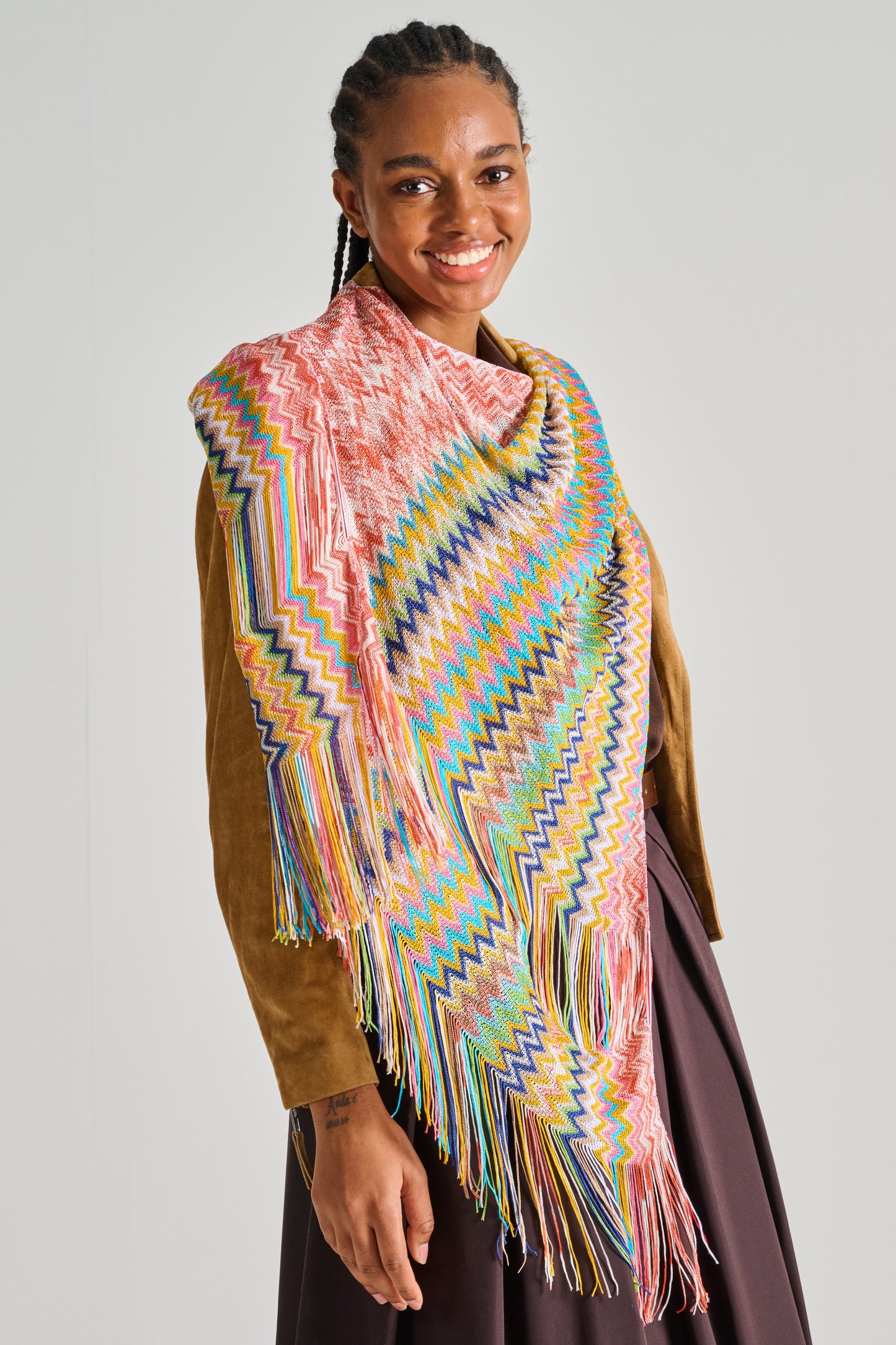  Missoni Poncho Multicolore Donna - 2