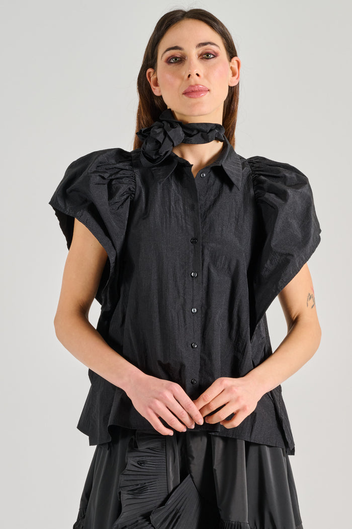 Psophia Camicia Nero Donna