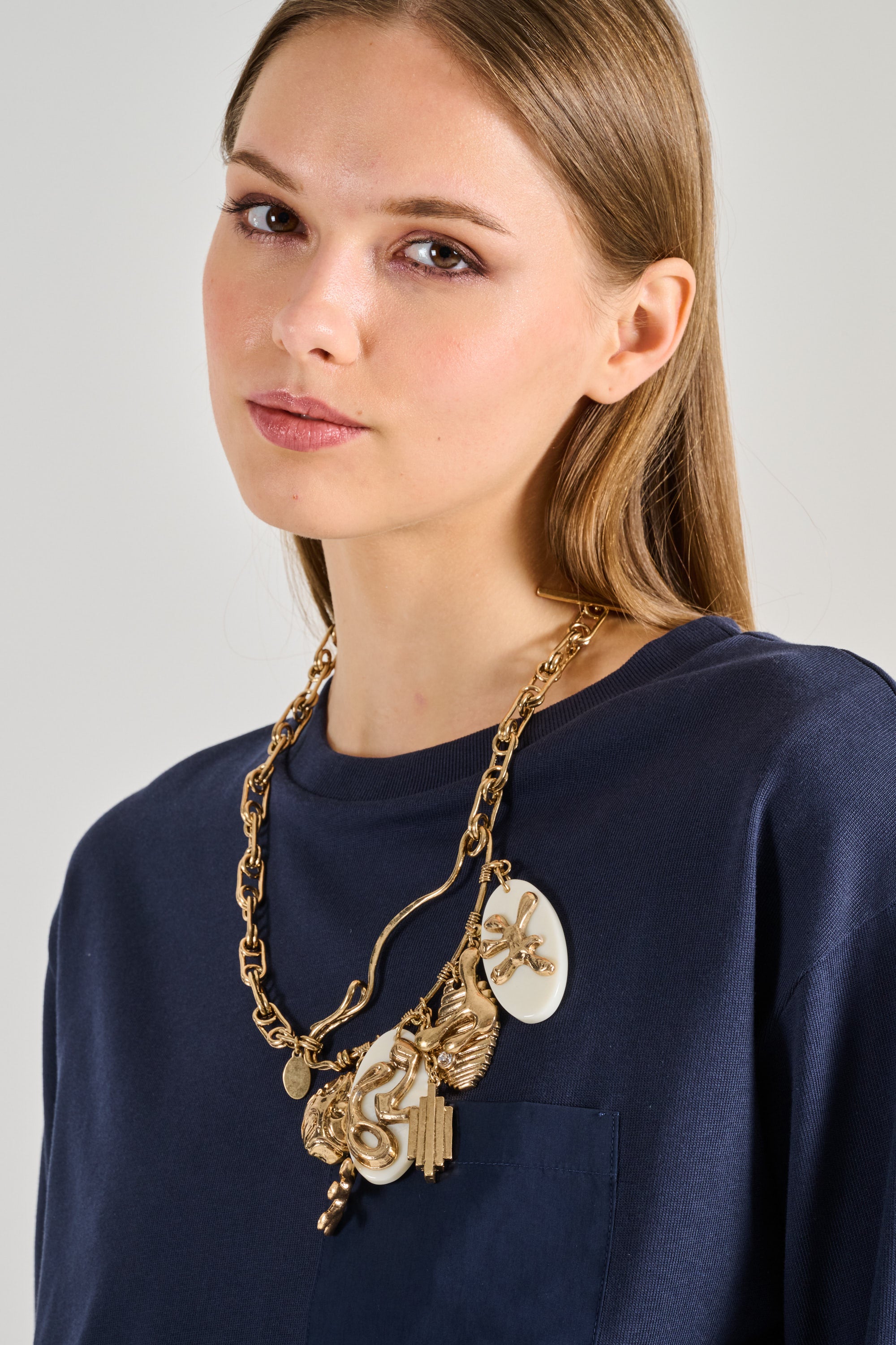 アクセサリーその他 WEEKEND MAX MARA Woman Jewel Gold 2515751085600 001 Weekend Max Mara Gold Woman | Max Mara