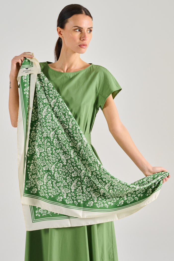 Max Mara Weekend Accessori Stola Verde Donna-2