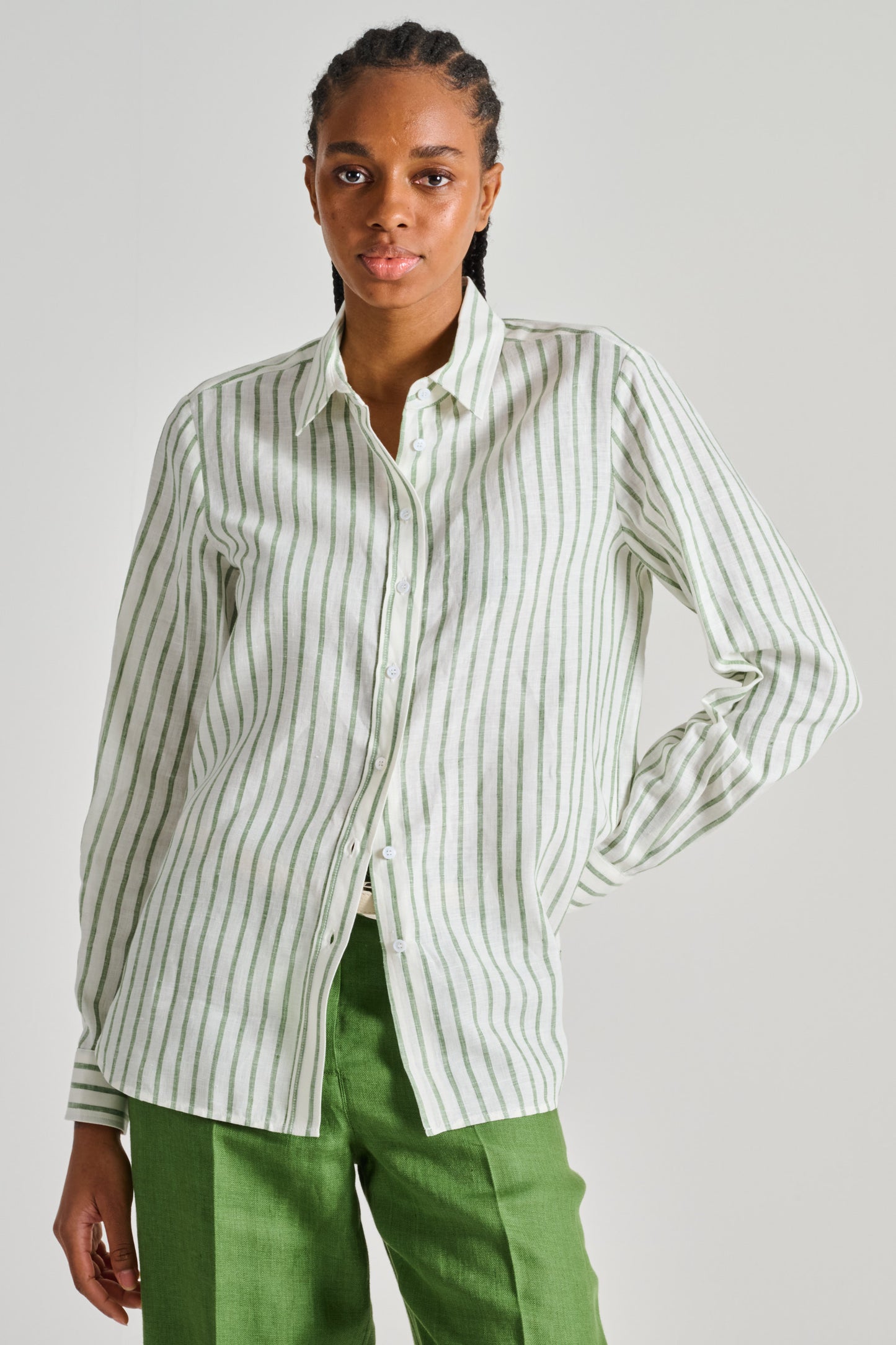  Max Mara Weekend Camicia Verde Verde Donna - 1