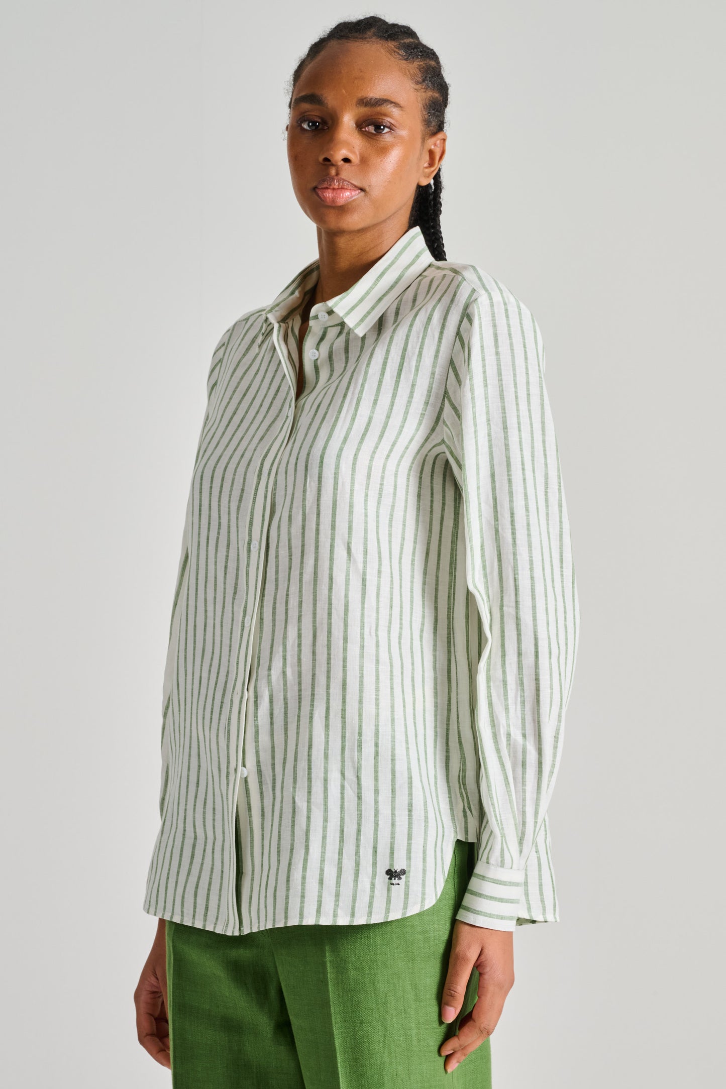  Max Mara Weekend Camicia Verde Verde Donna - 2