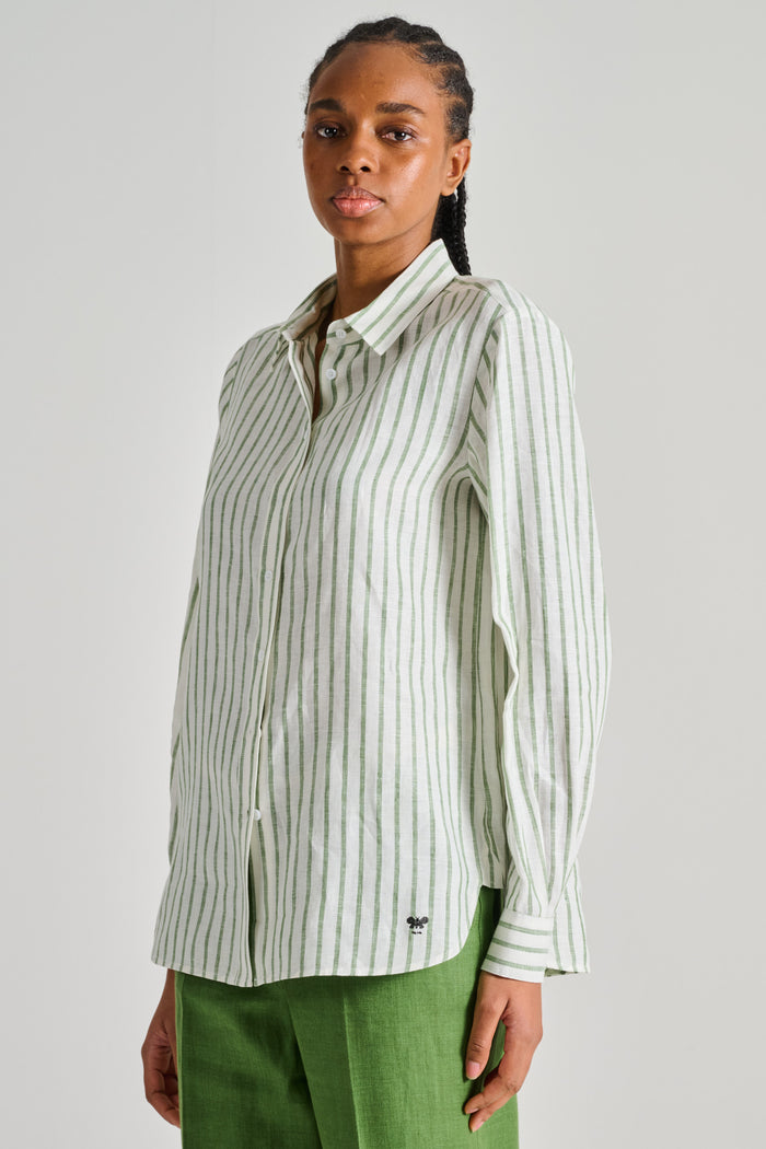 Max Mara Weekend Camicia Verde Donna-2