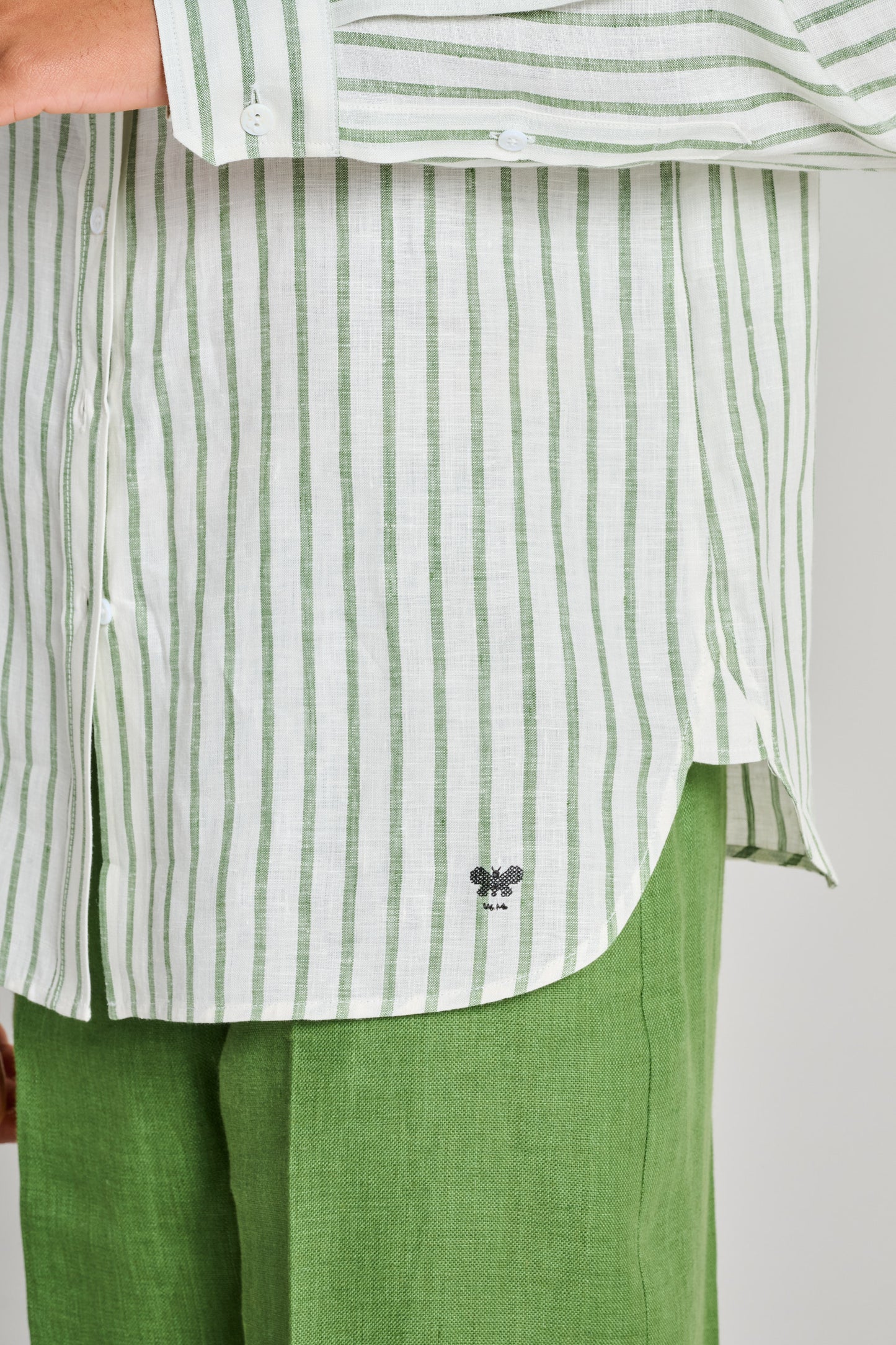  Max Mara Weekend Camicia Verde Verde Donna - 4