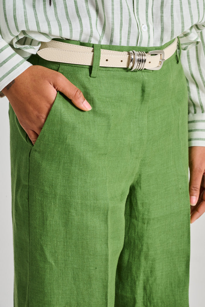  Max Mara Weekend Pantalone Verde Verde Donna - 4