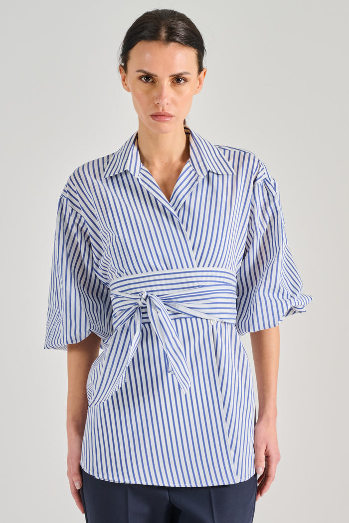 Max Mara Weekend Camicia Azzurro Donna-2