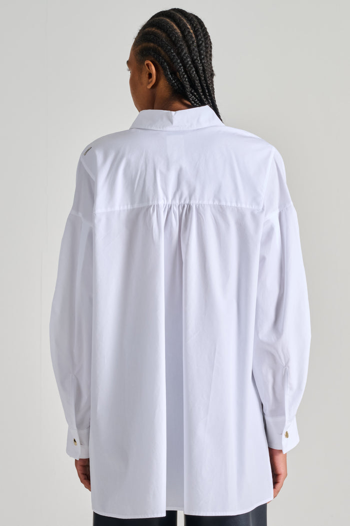  Max Mara S Camicia Bianco Bianco Donna - 6