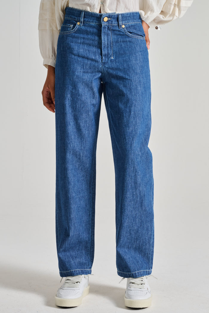 Max Mara S Jeans Blu Donna