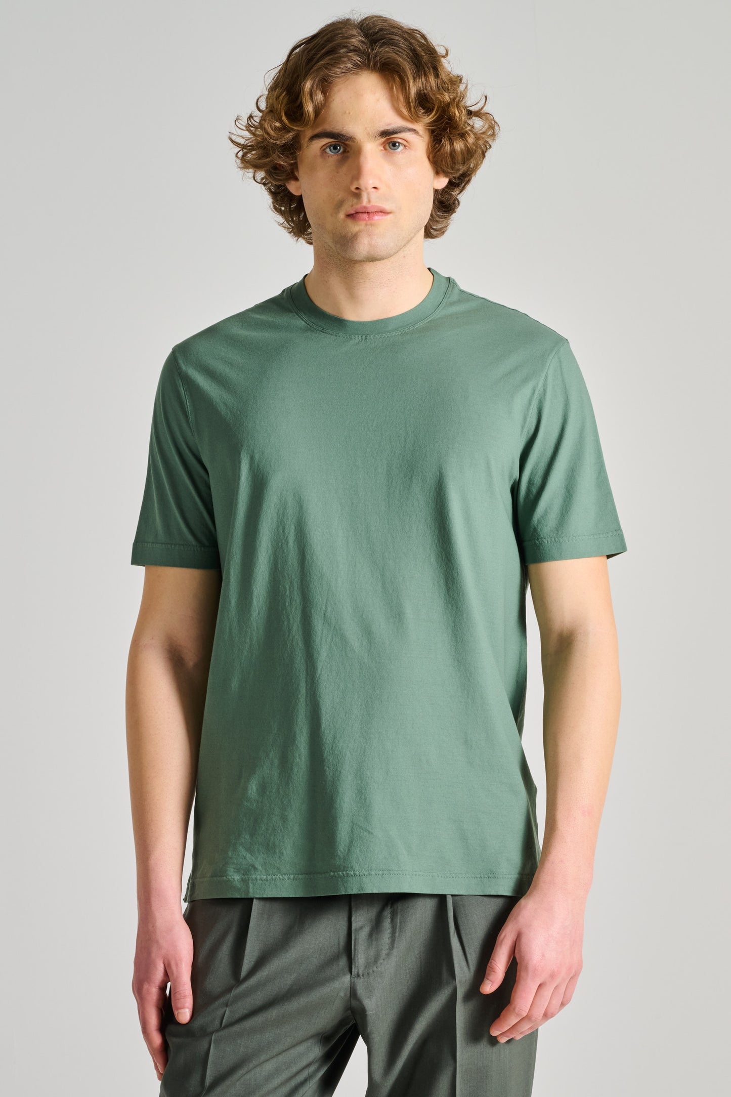  Filippo De Laurentiis T-shirt Verde Verde Uomo - 1