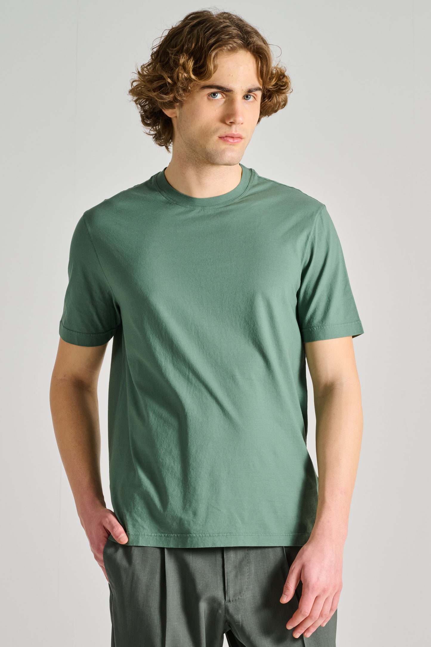  Filippo De Laurentiis T-shirt Verde Verde Uomo - 2