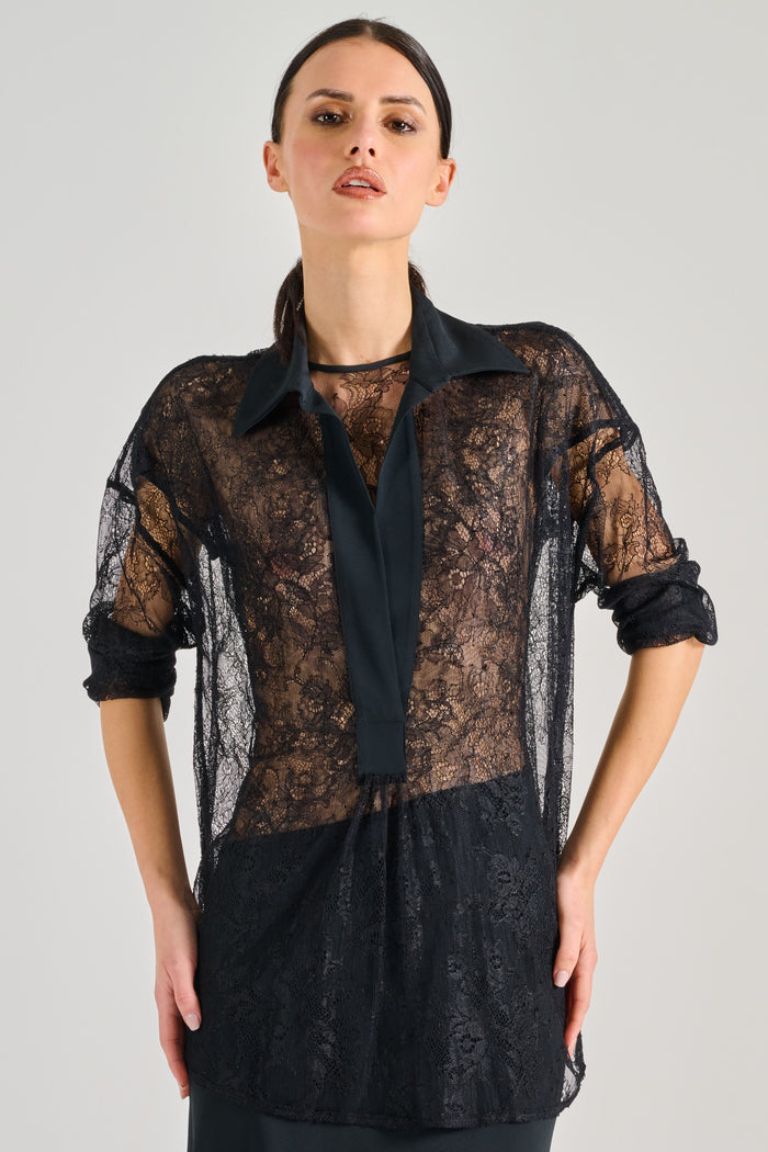 Semi-couture Blusa Esme Nero Donna-2